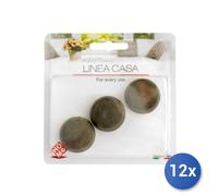 12x Packs 3 Adhesive Door Stoppers Art 8750 Home