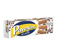 12x Pavesi Pavesini Caffè Coffee Biscuits, 200 g (8 Stick) Italian Cookies