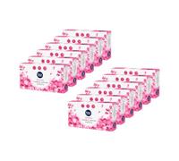 12x Perfect Scents Tumble Dryer Sheets 12x85g (40 Sheets per Pack, 480 Sheets) - Sakura