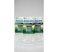 12x Philips AAA Rechargeable Batteries 700 mAh phone 700mAh NiMh Ready To Use UK