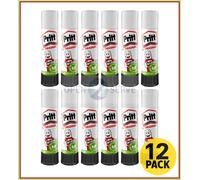12x Pritt Stick Glue Stick Washable Solvent Free Office | School | Home - 11g