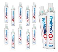 12x Promedix 12L Portable 99.4% Canned Oxygen Inhaler, PR-994
