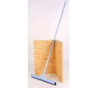 12x Rubber Wipers With Handle L:130cm Cleaning Household Helper