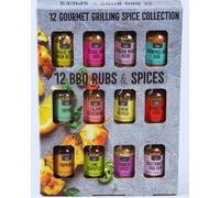 12x Rubs Spices for Cooking | BBQ Gifts for Men| Herbs, Spices & Seasonings | Christmas Gifts for Men Women | Cooking Gifts Presents| Spice Gift Set | Chef Gifts | Foodie Gifts|House Warming New Home