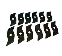 12x Scarifier Blades Compatible with AL-KO ALKO 36 VE, 360 VE, 38 VB, 380 VE, Comfort Euromat