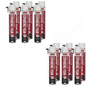 12x Soudal Soudafoam Gap Filler PU Expanding Foam Hand Held 750ml