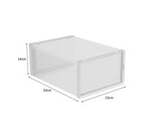 12x Stackable Shoe Storage Box Organiser
