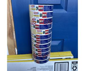 12x tesa® Professional 4323 3 Day Indoor Masking Tape 25mm 50m
