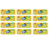 12x Tuc Sour Cream & Onion Salted Snack Cracker 100g Savory Snacks