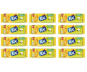 12x Tuc Sour Cream & Onion Salted Snack Cracker 100g Savory Snacks