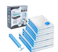 12X Vac Space Saving Compressed Bag Vaccum Pack Saver Strong Vacuum Storage Bags