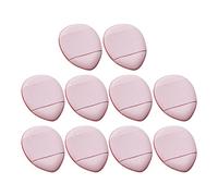12x Water Drop Makeup Air Cushion for Foundation,Pink 3 x 4 x 0.7cm | Non latex wet and dry soft washable reusable 10 pieces per set mini size 3x4x0.7cm fits fingers for foundation