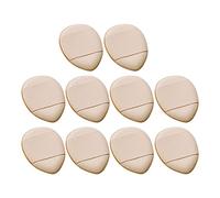 12x Water Drop Makeup Air Cushion Shape,Skin Color 3 x 4 x 0.7cm | Non latex wet/dry soft washable reusable 10 pcs per set 3x4x0.7cm fits fingers for foundation concealer blush