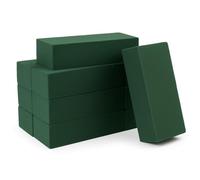 12x Wet Brick Floral Foam block - 23x11x7cm Large Florist foam for fresh flowers, Perfect Sponge flower foam Blocks for Weddings and Funeral Arrangements, Best fo.am bricks for Indoor and Outdoor