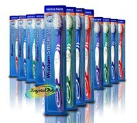 12x Wisdom Addis Smokers Toothbrush Extra Hard Bristle Tooth Brush