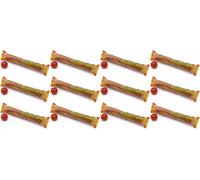 Zed Candy Jawbreaker Blue Razz - Novelty Bubblegum 6-Ball Packs - 12x
