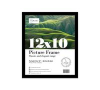 12X10 Black Picture Frame (30.5 X 25.4Cm) Poster, Photo, Artwork, Gallery Wall Or Print