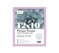 12x10 Inch Lilac Photo Frame Wall Mountable and Freestanding Picture Frame Standard Photograph Size, 12" X 10" (31 X 25cm)