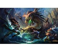 12X10 Inch LOL League of Legend Baron Nashor Boss Mouse Pad High Sensitivity Waterproof Nonskid
