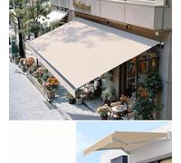 12x10ft Patio Replacement Canopy Cover for Outdoor Deck & Backyard, Fits 5-23ft Frames, Weather-Resistant, UV-Protect, Easy Install Included
