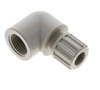 12x10mm & G1/2'' PP Elbow Compression Fitting with Female Threads 10 bar