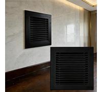 12x12 Air Return Grille Modern Vent Cover for Ceiling Sidewall Removable Duct Opening Cover Gray Cold Air Intake Vent for AC Systems
