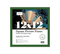 12x12 Inch Green Square Thin Photo Frame Wall Mountable Thin Picture Frame Standard Square Photograph Size, 12" X 12"(30.5 X 30.5cm)