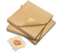 12x12 Inch Parchment Paper,100 Pcs Pre-Cut Food Paper Sheets, for Baking, Cooking, Frying, Grilling and Steaming, Food Basket Liners,Suitable for Air Fryers, Ovens, Bakeware, Trays (12"x12" -100Pcs)