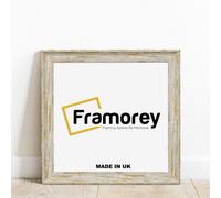 (12x12 Inch) Square Size White Vintage Distressed Photo Frames Picture Frame Handmade Wood Effect Wall Art Poster Frames Home Décor Frame