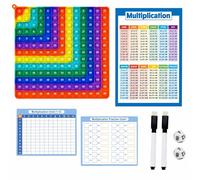 12x12 Multiplication Table Learning Board Set for Classroom and Home