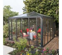 12x12 Palram Canopia Ledro 3600 Enclosed Garden Gazebo 3.60m x 3.60m