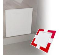 12''x12'' SelfAdhesive Access PanelDurable Plastic Wall & Ceiling Access Panel for Plumbing Easy Installation Paintable 200x200mm (7.87x7.87in)