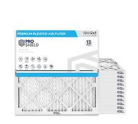 12x12x1 MERV 13 Pleated Filter 12 Pack