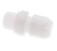 12x14mm & G1/2'' PVDF Straight Hose Fitting with Male Threads 10bar/145psi