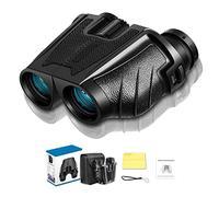 12x25 Compact Binoculars, BAK4 Roof Prism FMC Lens Kid Binoculars for Bird Watching, Binoculars for Adults Pocket for Concerts, Theater, Travel