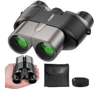 12X25 High Powered Binoculars for Adults, Compact Binoculars with Clear Low Light Vision, Easy Focus Waterproof Small Binocular for Bird Watching, Hunting, Hiking, Cruise Ship, Travel, Concerts