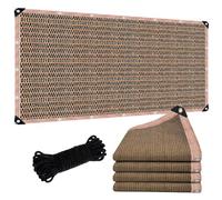 12x31 FT BalconyUV ProtectFence Cover for DeckBackyardPorch & Railing Shielding
