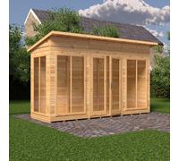 12x4 Shire Lela Pent Summerhouse