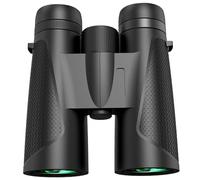 12x42 Binoculars, Super Bright Binoculars with Large View Low Light Night Vision, Waterproof Compact Hunting for Bird Watching, Hunting, Hiking, Concerts, sports