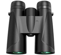 12x42 Binoculars, Super Bright Binoculars with Large View Low Light Night Vision, Waterproof Compact Hunting Binoculars for Bird Watching, Hunting, Hiking, Concerts,Binoculars
