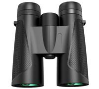 12x42 Binoculars, Super Bright Binoculars with Large View Low Light Night Vision, Waterproof Compact Hunting for Bird Watching, Hunting, Hiking, Concerts