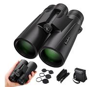 12x42 HD Binoculars for Adults, Super Bright High Power Binoculars with Large View, Clear Low Light Night Vision, BAK4, FMC Prisms, Waterproof Compact Binocular for Bird Watching Hunting Stargazing