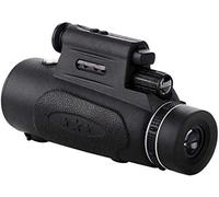 12x42 High Definition Monocular Telescope - Compact, BAK4 Prism, Smartphone Adaptable, Tripod Included, Ideal for Bird Watching & Theaters