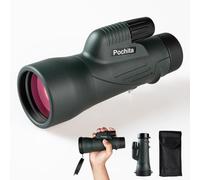 12x50 ED Monocular Telescope for Adults, High Powered Monocular with BAK4 Prism & FMC Lens, Waterproof Handheld Telescope for Bird Watching, Hunting, Hiking, Travel