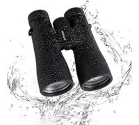 12X50 HD Binoculars for Adults - High Powered Waterproof Binoculars, Large Eyepiece with BaK4 Prisms & FMC Lens, Long Range Binoculars for Bird Watching, Hunting, Hiking, Concerts