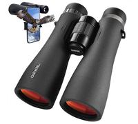 12x50 HD Binoculars for Adults High Powered with Upgraded Phone Adapter, Large View Binoculars with Clear Low Light Vision,IPX7 Waterproof Lightweight Binoculars for Bird Watching,Hunting,Travel