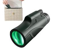 12x50 HD Monocular Telescope - Waterproof Monocular Spotting Scope | Compact High Powered BAK4 Prism Clear Vision Monoculars For Kids Adults Bird Watching, Wildlife Hunting, Hiking, Camping Travel