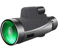 12X50 Monocular Telescope, High Power Bak4 Prism Fmc Lens Monocular Telescope Compact With Night Vision Portable Life Waterproof Monocular With Smartphone Adapter And Tripod For Bird Watchin little