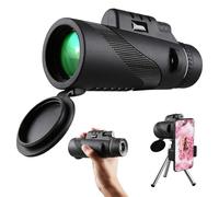12X50 Monocular-Telescope High Powered Monocular for Adults Monocular for Smartphone Adapter Monocular Telescope Hunting Wildlife Bird Watching Travel Camping Hiking