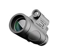 12x50 Monocular Telescope Zoom Waterproof Monocle Spotting Scope with Tripod phone camera clip Portable for Bird Watching Camping Mobile Phone Photography Adult Children